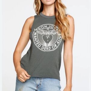 Graphic Tank Top - Gray